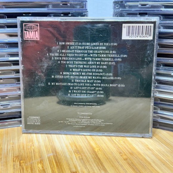 🎵 MARVIN GAYE Compact Command Performances US CD Greatest Hits BMG Music Club - Picture 2 of 2